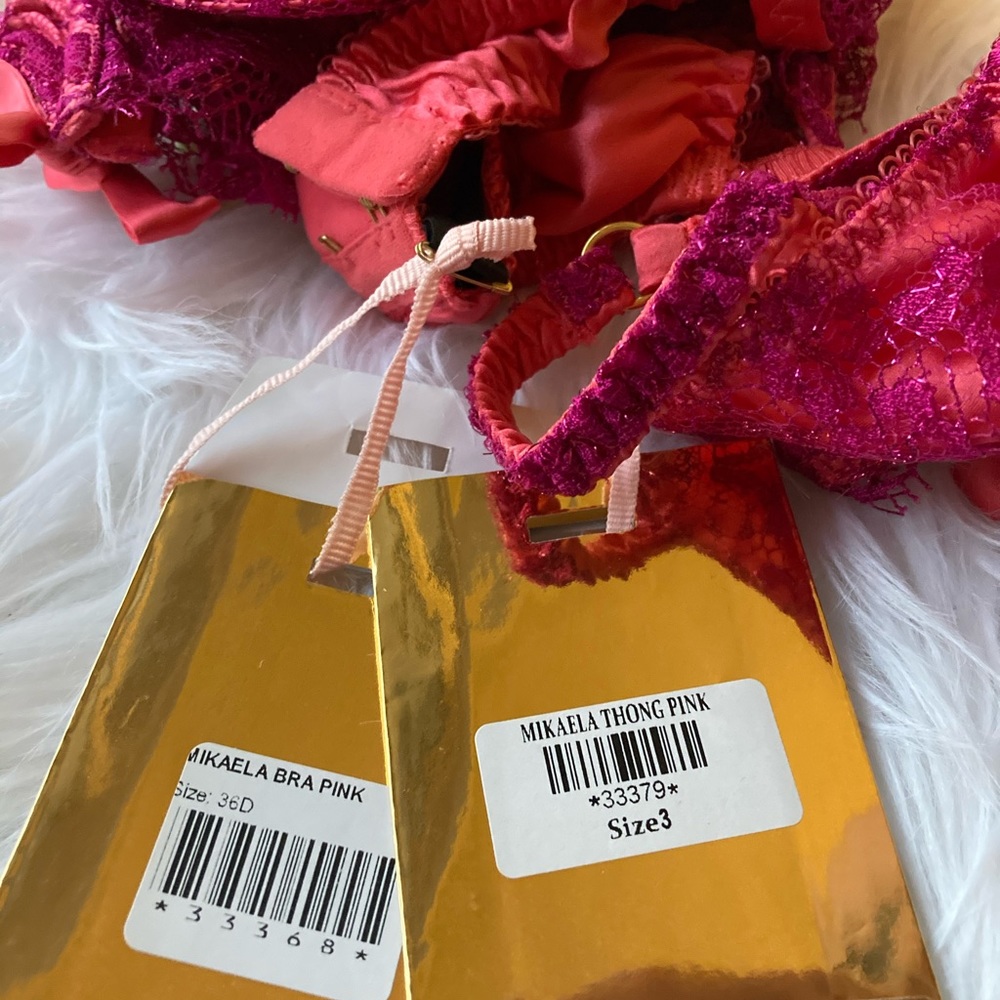 Agent Provocateur Soiree Mikaela Set 36D/3 *Box Included π - Picture 4 of 5